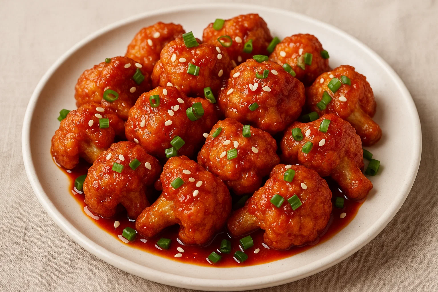 Korean Crispy Fried Cauliflower - Pin Your Pin