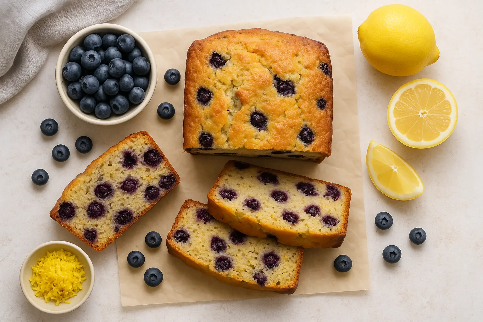 Blueberry Lemon Bread Recipe – Pin Your Pin