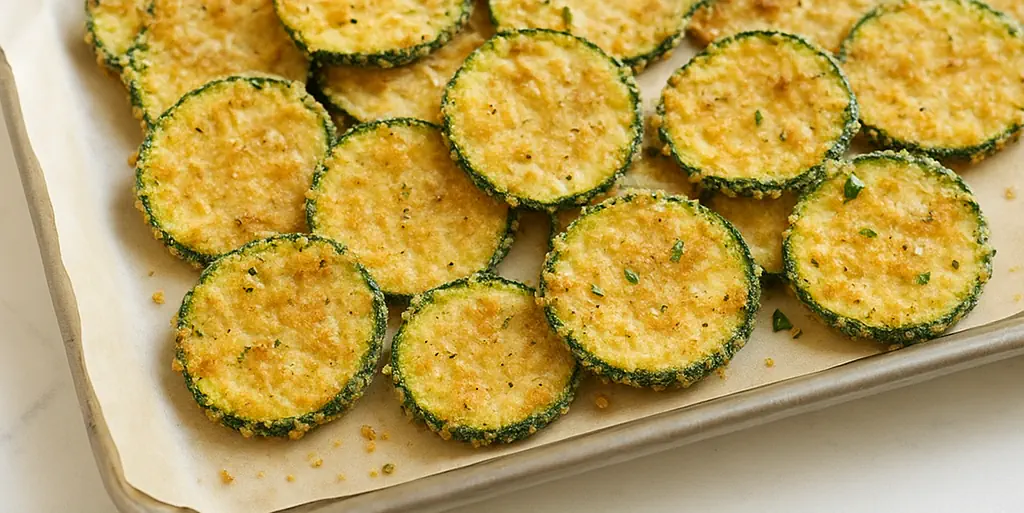 Crispy Baked Zucchini Chips