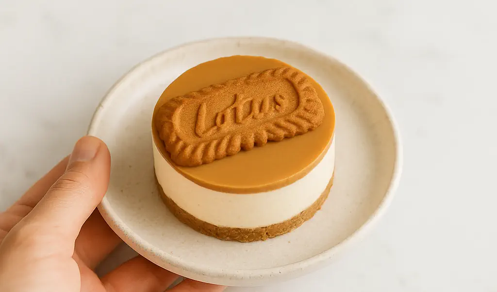 Mini Lotus Biscoff Cheesecake