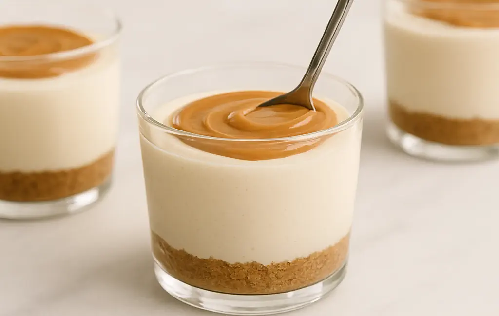 No-Bake Biscoff Cheesecake Cups